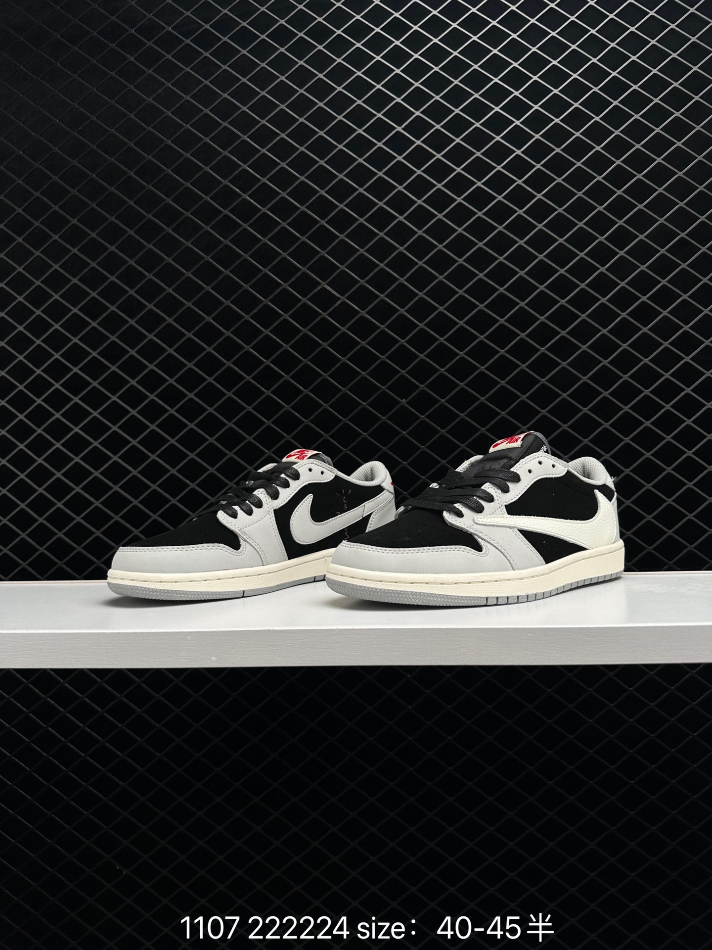 Travis Scott x Fragment x Air Jordan 1 Low“Military Blue”